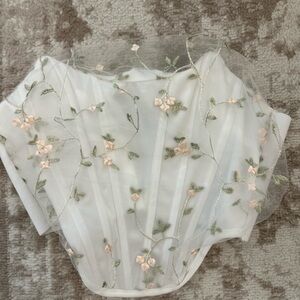 Floral Corset Top